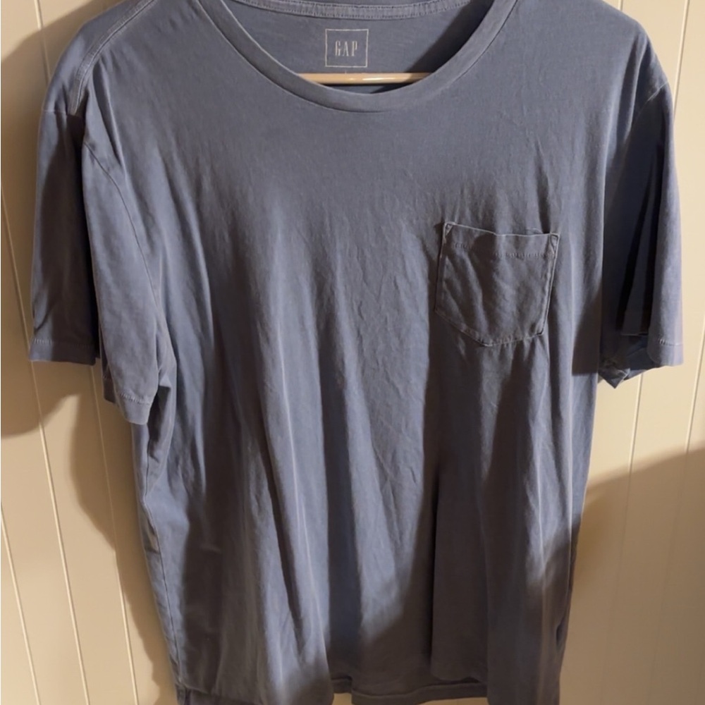 GAP Men's Blue T-Shirt